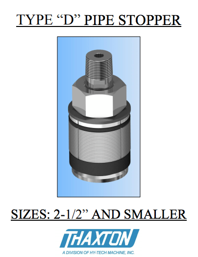 D-SmallPipe-Plug_OPER_INSTRUCTIONS